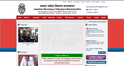 Desktop Screenshot of jnvbanaskantha.org